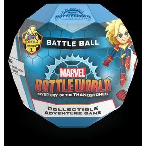 Marvel BATTLE WORLD Mystery Of The Thanostones Mystery Battle Ball Funko